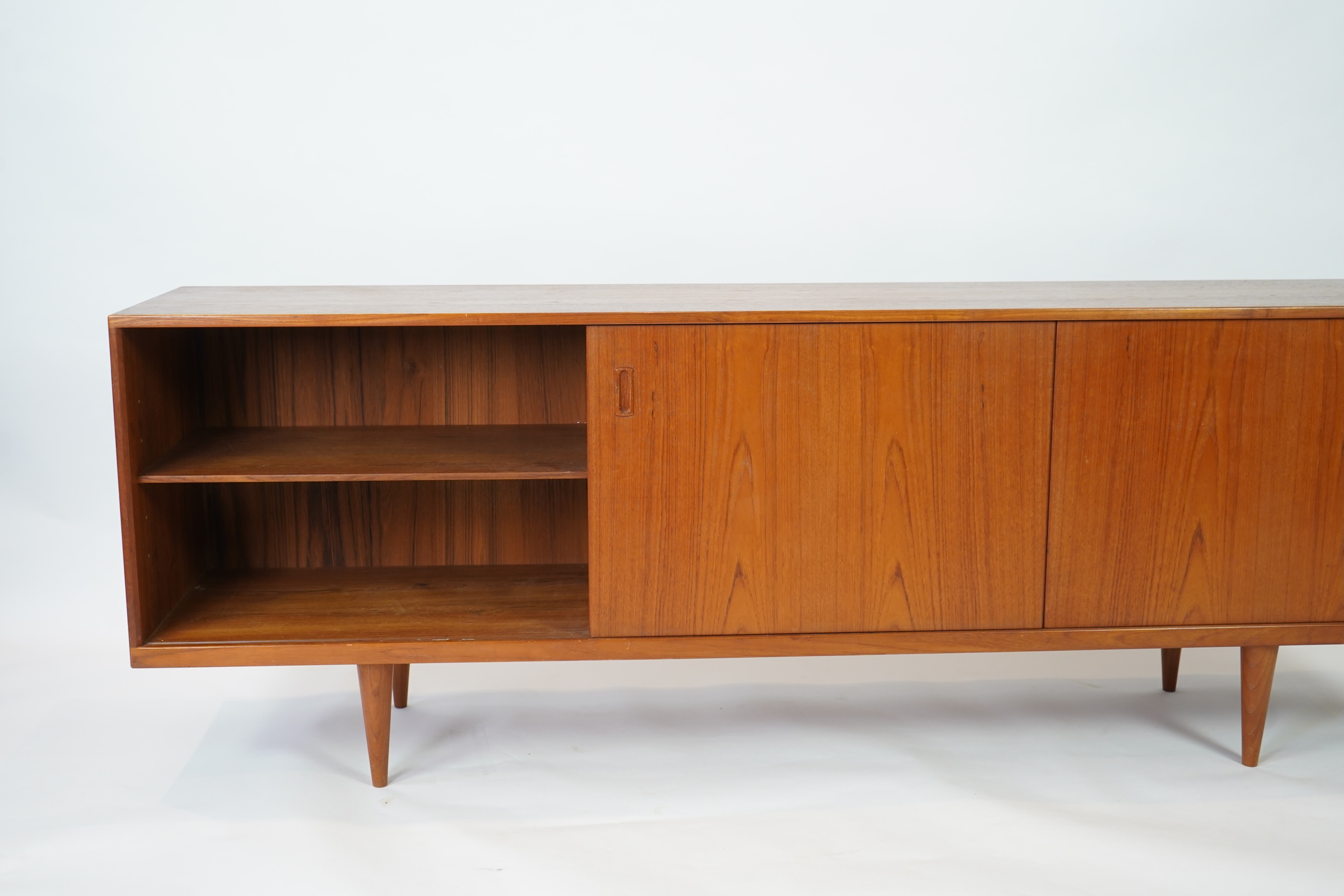 A Scandinavian mid-century sideboard, possibly by Sibast